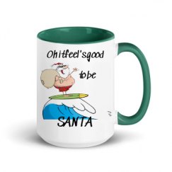 15oz Ceramic Mug with Color Inside