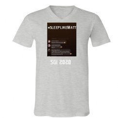 Unisex V-Neck Jersey Tee