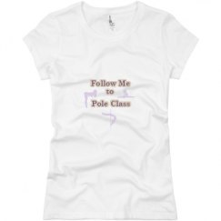 Ladies Slim Fit Basic Promo Jersey Tee