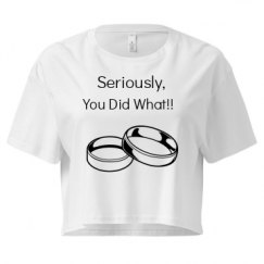 Ladies Festival Cali Crop Top Tee