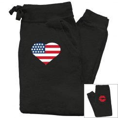 Usa flag sweatpants