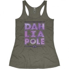 Ladies Slim Fit Super Soft Racerback Triblend Tank