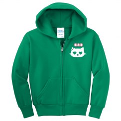 CAD CAT EMERALD FLEECE HOODIE 