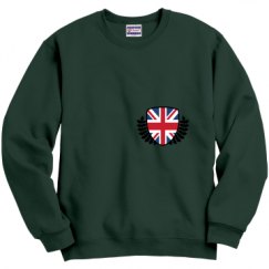 Unisex Film and Foil Crewneck Sweatshirt