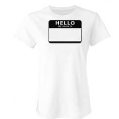 Ladies Slim Fit Favorite Tee