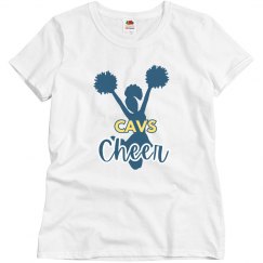 Ladies cheer tee
