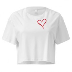 Ladies Festival Cali Crop Top Tee