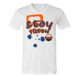 Unisex V-Neck Jersey Tee