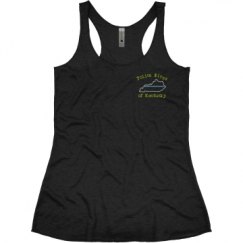 Ladies Slim Fit Super Soft Racerback Triblend Tank