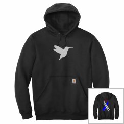 Ribbon M.E. Carhartt Black Hoody