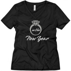 Ladies Relaxed Fit V-Neck Tee