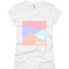 Ladies Slim Fit Basic Promo Jersey Tee