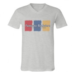 Unisex V-Neck Jersey Tee