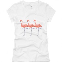 Ladies Slim Fit Basic Promo Jersey Tee