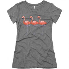 Ladies Slim Fit Super Soft Triblend Tee