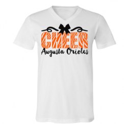 Unisex V-Neck Jersey Tee