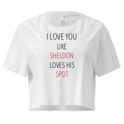 Ladies Festival Cali Crop Top Tee