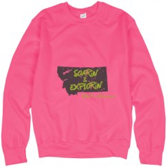 Unisex Neon Crewneck Sweatshirt