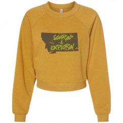 Women's Raglan Pullover Fleece