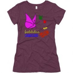 Ladies Slim Fit Super Soft Triblend Tee