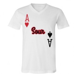 Unisex V-Neck Jersey Tee