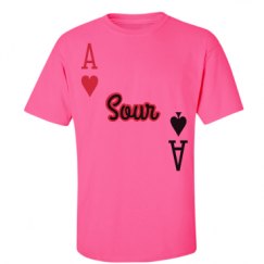 Unisex Ultra Cotton Safety Neon Crewneck Tee