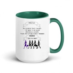 15oz Ceramic Mug with Color Inside