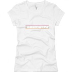 Ladies Slim Fit Basic Promo Jersey Tee
