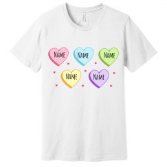 Custom Hearts Valentine Candy