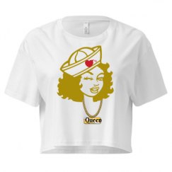 Ladies Festival Cali Crop Top Tee