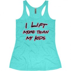 Ladies Slim Fit Super Soft Racerback Triblend Tank
