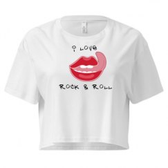 Ladies Festival Cali Crop Top Tee