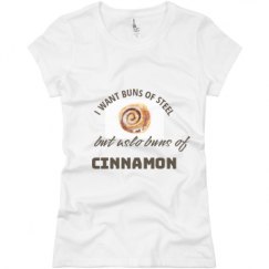 Ladies Slim Fit Basic Promo Jersey Tee