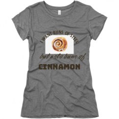 Ladies Slim Fit Super Soft Triblend Tee