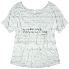 Ladies Flowy Slouchy Tee
