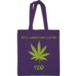 420 Canvas Tote Purple