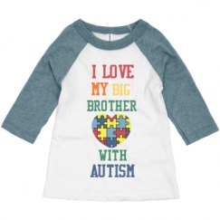 Toddler 3/4 Sleeve Raglan Tee