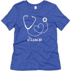 Ladies Relaxed Fit Super Soft Triblend Tee