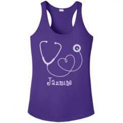 Ladies Athletic Performance Racerback Tank