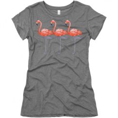 Ladies Slim Fit Super Soft Triblend Tee