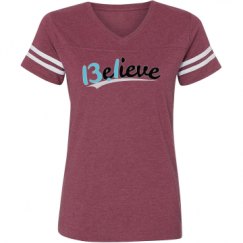Ladies Relaxed Fit Vintage Sports Tee