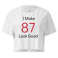 Ladies Festival Cali Crop Top Tee