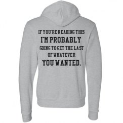 Unisex Fleece Pullover Midweight Hoodie