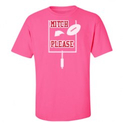 Unisex Ultra Cotton Safety Neon Crewneck Tee