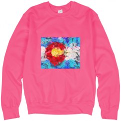 Unisex Neon Crewneck Sweatshirt