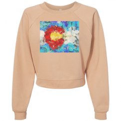 Women's Raglan Pullover Fleece