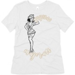 Ladies Relaxed Fit Super Soft Triblend Tee