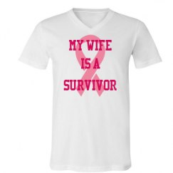 Unisex V-Neck Jersey Tee