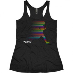Ladies Slim Fit Super Soft Racerback Triblend Tank