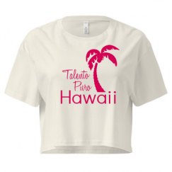 Ladies Festival Cali Crop Top Tee